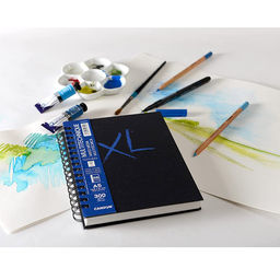 Canson XL MIX MEDIA TEXTURED Скетчбук на спирали A4 300 г/м2 на спирали 34 л. C31200L016