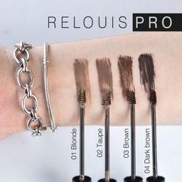 RELOUIS Гель оттеночный для бровей водостойкий "Waterproof" №02 Tаupe
