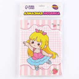 Цена за 2 шт. Алмазная вышивка Харука, 13.7?18.3 см, картон, с частичным заполнением