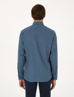 Mavi Slim Fit Uzun Kollu G_mlek - Pierre cardin фото 5