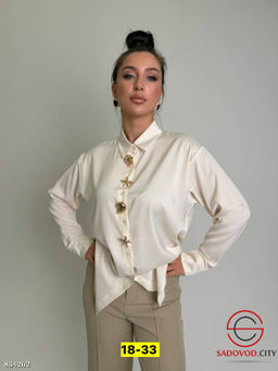 Рубашка женская из шелка - Bruno фото 2