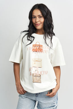 Футболка Биркин Молочный