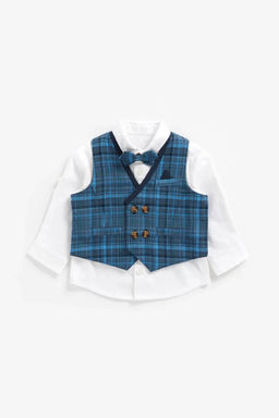 MOTHERCARE / Комплект: жилет, рубашка