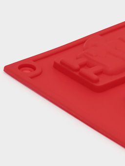 Форма для конфет и шоколада новогодняя Доляна Рождество, силикон, 30?17 см, 16 ячеек, красная