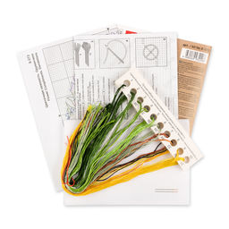 Klart набор для вышивания 8-373 Цветочная нежность. Одуванчики 15 х 14.5 см