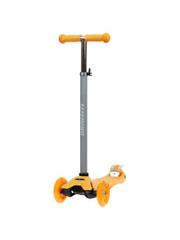 Самокат GRAFFITI Baby, колёса световые PU 120/70 мм, ABEC 7, цвет оранжевый