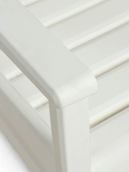 Набор садовой мебели «Евпатория»: 2 кресла, стол, трёхместный диван, белый