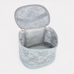 Косметичка на молнии, цвет голубой