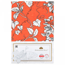 Скатерть 200х145см "Фелиция", длина стола до 160см, на 6-8 персон, хлопок "Комфорт" 171г/м2, упаковка классическая, пакет ПВХ 28х41см, "Домашняя мода" (Россия)