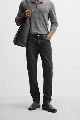 SLIM FIT JEANS - Zara фото 12