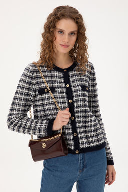 Женская бордово-красная сумка из лакированной кожи