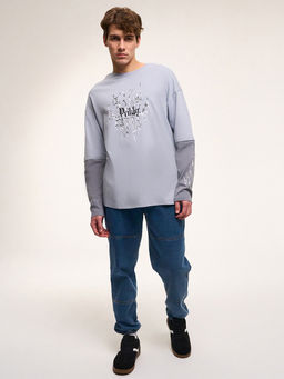 Лонгслив светло-серый CN25116L - Nota bene фото 5