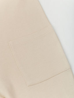 Полукомбинезон 2 шт. комплект, беж/клетка, 672