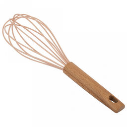 Кухонный набор Linea Silicone 3 предмета: лопатка 25,5х5,3х1,3см, кисть 23,6х5х1,5см, венчик 25,1х6,5х6,5см, бук, силикон, розовый, Regent (Китай) - Домашняя мода фото 3