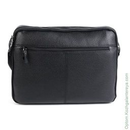 Мужская кожаная сумка 201850171 Блек - Dff фото 3