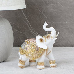 Статуэтка Слон 12,6х6х14 см / 202134-5 /уп 72/ - Галеонтрейд фото 2