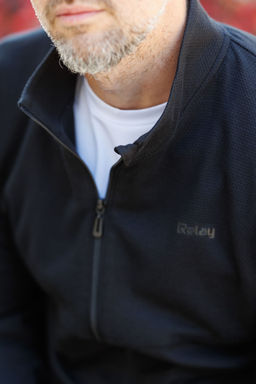 Спортивный костюм М-1853  Черный - Relay фото 4