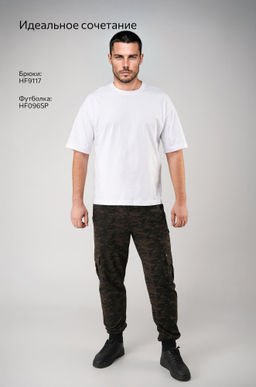 Мужские брюки из футера двухнитки Happyfox
