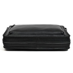 Сумка мужская, кожа, MIRONPAN 36212 Черный