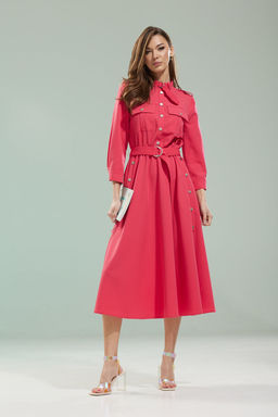 Платье Kaloris 2085S-Р ягода  фото 5