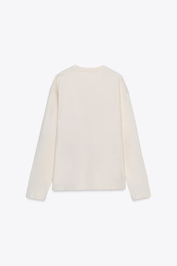 LONG SLEEVE T-SHIRT - Zara фото 5