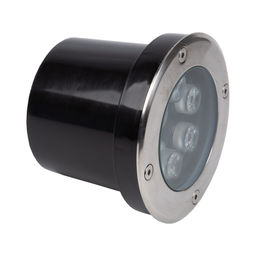 ULU-B11A-6W/2700K IP67 GREY Светильник светодиодный уличный. Архитектурный встраиваемый. Теплый белый свет (2700К). Корпус серый. TM Uniel.