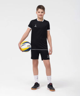 Футболка волейбольная JOGEL CAMP, черный, детский  фото 5