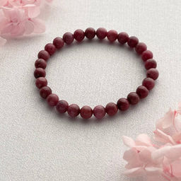 Браслет из Родонита 17 см