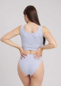 Топ женский Экрю - Clever wear фото 7