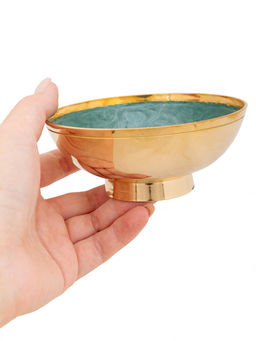 Ваза-фруктовница набор из 2 штук. №Фр4124/2 (эмаль Слон) - Ганг фото 4