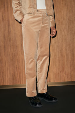 Pantalon de terciopelo Regular Fit - H&m фото 4