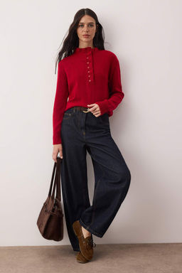 Haki Yaka Detayl? Yumusak Dokulu Triko Kazak TWOAW26KZ00221 - Trendyolmilla фото 14