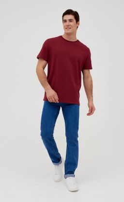 Футболка F911-6000b bordo - Fine joyce фото 3