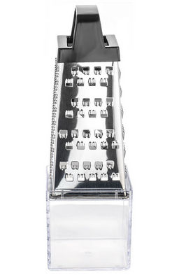 Терка - 4 поверхности, контейнер 250мл, высота 15см LARA (LR07-55)  фото 3