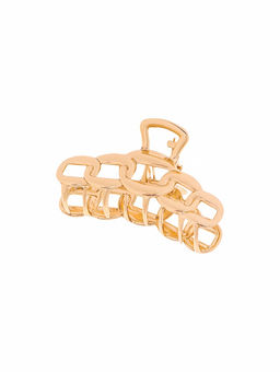 Цена за 6 шт. Крабик для волос «Кара», звенья, 7 см, золото