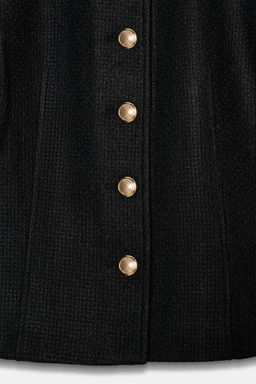 FITTED ROUND NECK BLAZER - Zara фото 9