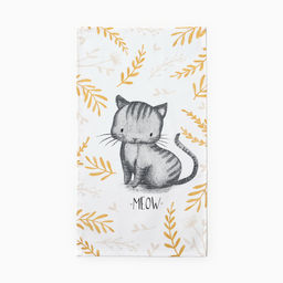 Полотенце кух.Доляна Meow 35х60 см, 100% хл, 160г/м2  фото 4