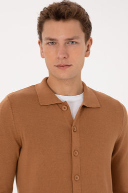 Erkek Camel Basic Triko H_rka - U.s. polo assn фото 2