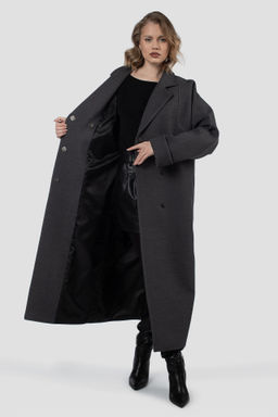 01-12215 Пальто женское демисезонное (пояс) - El podio фото 2