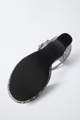 SPARKLING HEELS WITH HEARTS - Zara фото 7