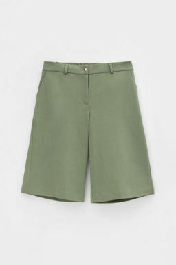 VERY NEAT _ ЕВТ 4094/светлый хаки шорты жен  фото 5