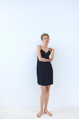 SHORT SLIP DRESS