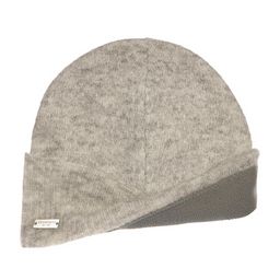Шапка SEEBERGER арт. 18454-0 TURN-UP BEANIE (серый)