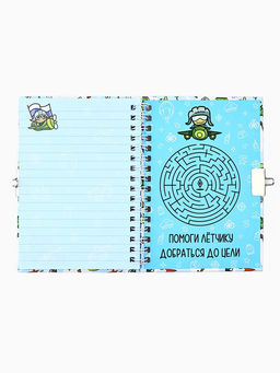 Подарочный набор С 23 февраля!, блокнот А6, 50 л и ручка шариковая с невидимыми чернилами - Artfox фото 4