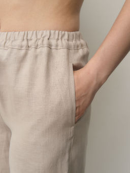 Брюки женские КЛ-7745-ИЛ23 бежевые