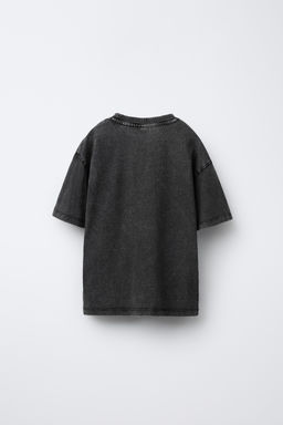 ROLLING STONES  WASHED-EFFECT T-SHIRT - Zara фото 2