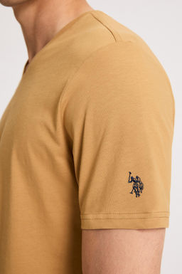 Erkek Regular Fit V Yaka Coconut Basic Ti__rt