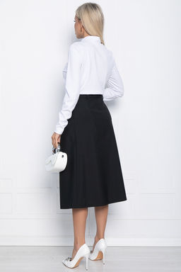 Юбка миди Всегда на отлично (черная) Ю14723-2М - Lt collection фото 3