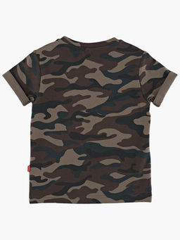 Футболка для мальчика камуфляж UD 2735 камуфляж - Mini maxi фото 4