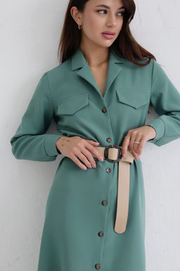 Платье-рубашка с английским воротником - Martichelli фото 69